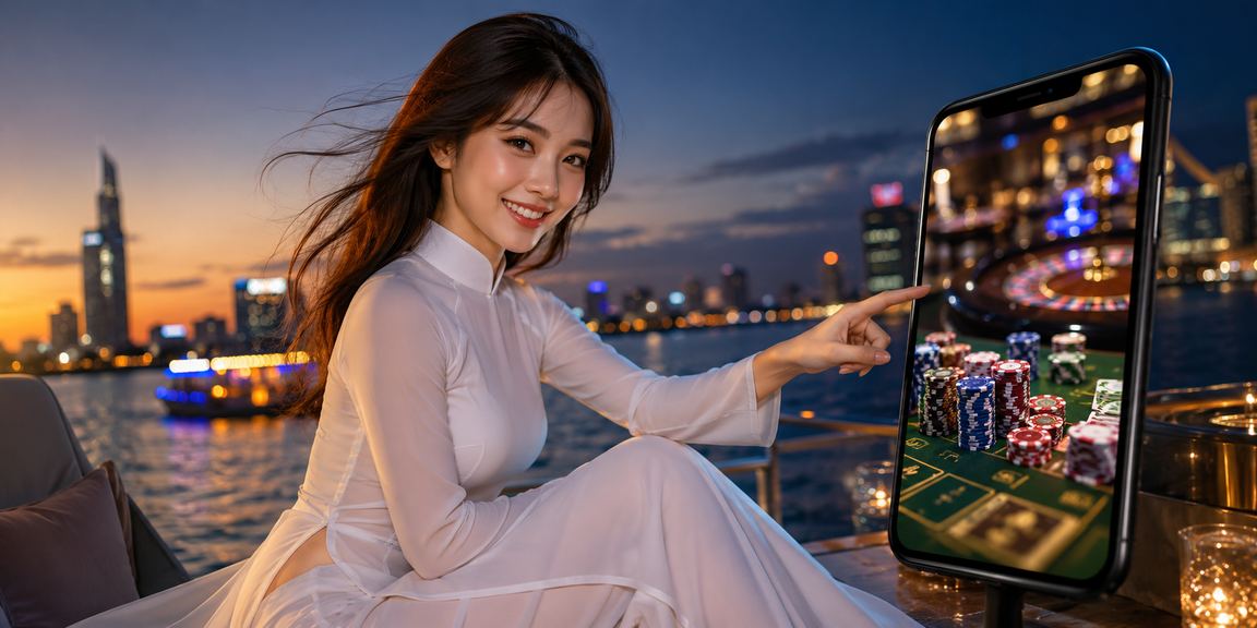 Người dùng tại Sài Gòn trải nghiệm casino trên điện thoại di động